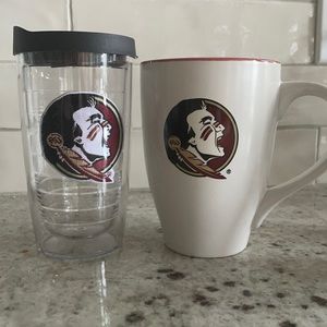 FSU Tervis & Mug NEVER USED